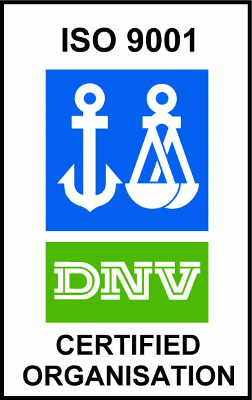 Cerification body: Det Norske Veritas
Certificate No: 1528-2003-AQ-HEL-FINAS
Valid until: 31st of May 2006
Certification scope: Custom Software Development